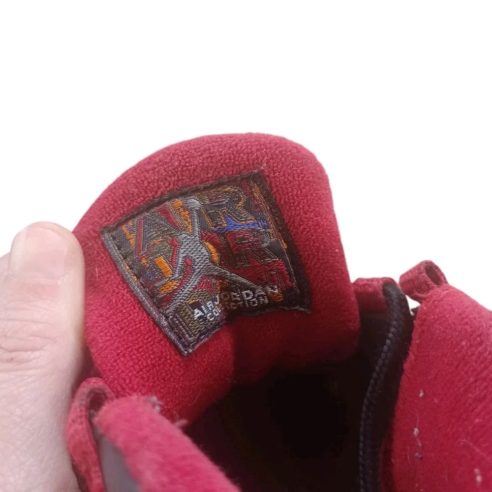 Nike Air Jordan Vintage Toddler Red‎ Leather Boots 6C